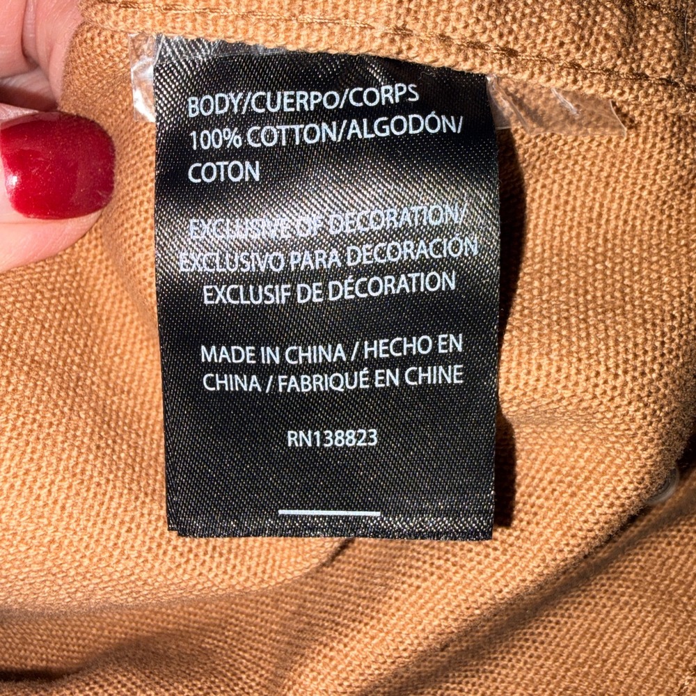 Blue Ranchwear Canvas Jacket Large‎ Rust New With Tags - Picture 6 of 10